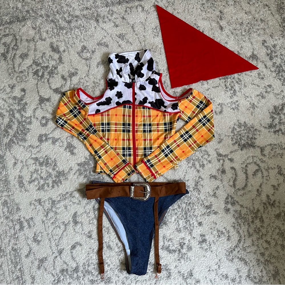 Women’s sexy Woody Halloween Costume